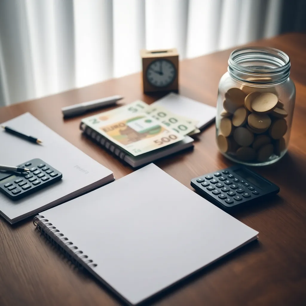 Jong koppel bespreekt hun financiële planning