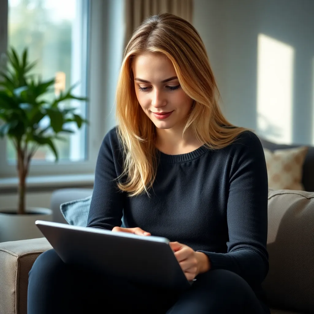 Jonge belegger die financiële doelen plant met aantekeningen en laptop